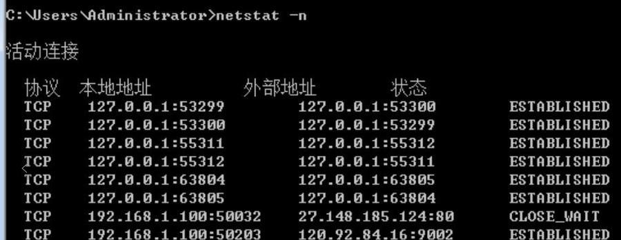 如何查看端口占用情况（掌握端口占用命令，轻松解决网络问题）-第3张图片-数科之翼